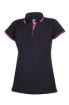 Slika Polo majica kratkih rukava ARDON®FLORET ženska, crna 