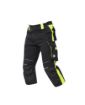 Slika Radne hlače ARDON®NEON 3/4 crno-žute 