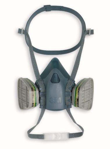 Slika Maska 3M™ Reusable Half Face Mask, Medium, 7502 