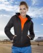 Slika Jakna softshell ARDON®ANIMA ženska, crna 