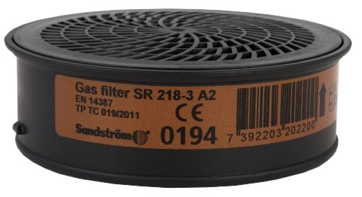 Slika SUNDSTRÖM® SR 218-3 A2 - Filter za polumaske i maske za cijelo lice - H02-2012 