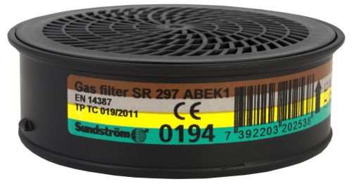 Slika Filter SUNDSTRÖM®SR 297 ABEK1 za polumaske i maske za cijelo lice H02-5312 