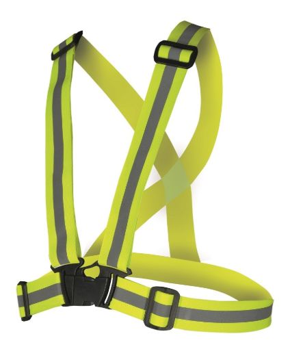 Slika Signalizirajući elastični pojas ARDON®REF701 Hi-viz žuti, vel. UNI 