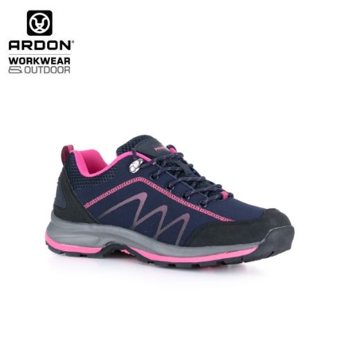 Slika Outdoor cipele niske ARDON®BLOOM plavo pink 