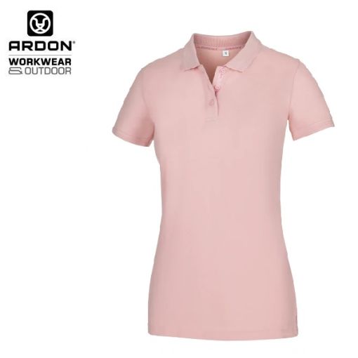 Slika Polo majica kratkih rukava ARDON®ZIDYN ženska, svijetlo roza 