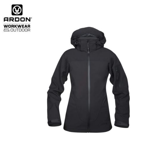Slika Jakna softshell ARDON®ANIMA ženska, crna 
