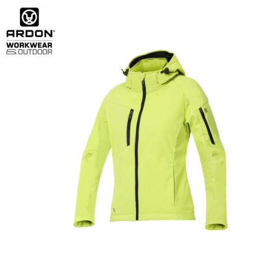 Slika Jakna softshell ARDON®CITYCONIC® ženska, limeta 