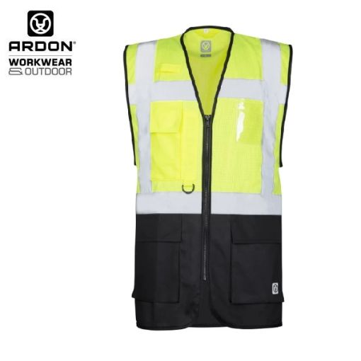 Slika Signalizirajući mrežasti prsluk ARDON®REF 301 Hi-viz žuti 
