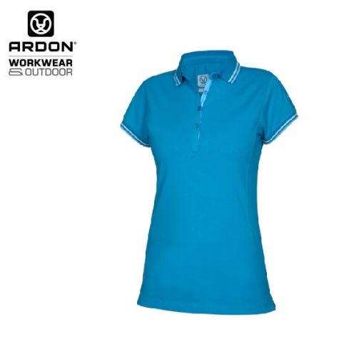 Slika Polo majica kratkih rukava ARDON®FLORET ženska, plava 