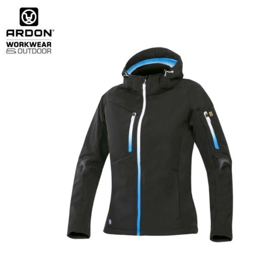 Slika Softshell jakna ARDON®CREATRON® ženska, crno-plava 