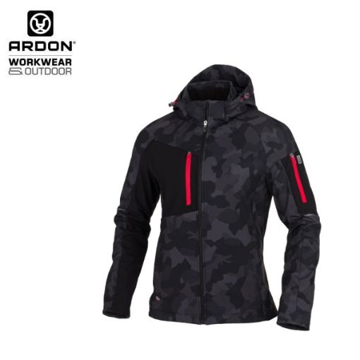 Slika Jakna softshell ARDON®CREATRON® camo crna 