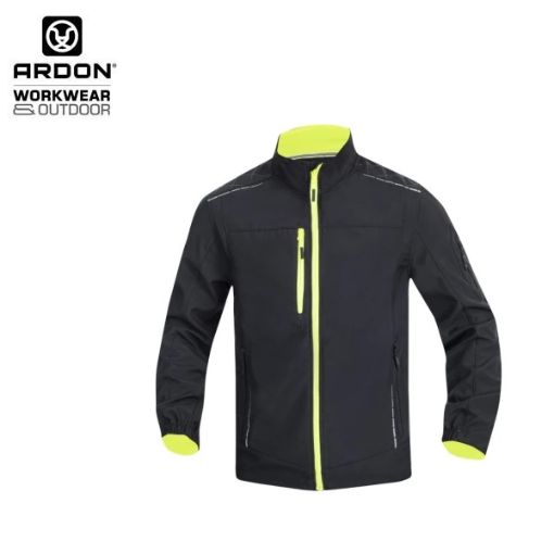 Slika Jakna softshell ARDON®VISION crno-žuta 
