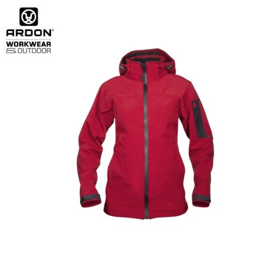Slika Jakna softshell ARDON®ANIMA ženska, crvena 
