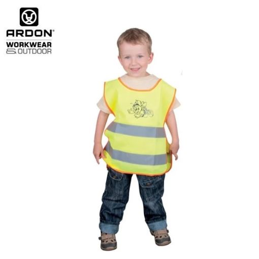 Slika Signalizirajući dječji prsluk ARDON®ALEX Hi-viz žuti žuti 