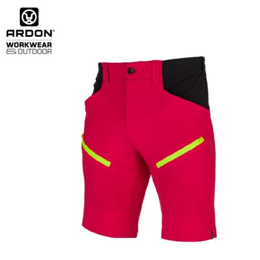 Slika Softshell hlače kratke ARDON®CITYCONIC® crvene 