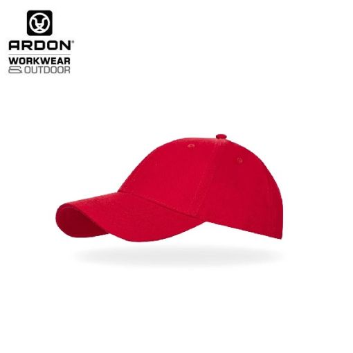 Slika Kapa šilt ARDON®UNI-6L crvena vel. UNI 