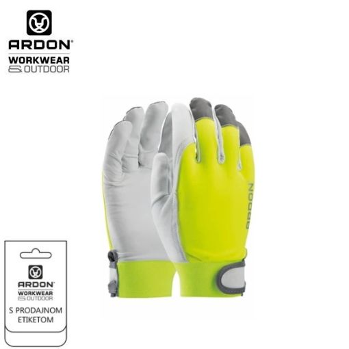 Slika Rukavice ARDON®HOBBY REFLEX žute s kartončićem 