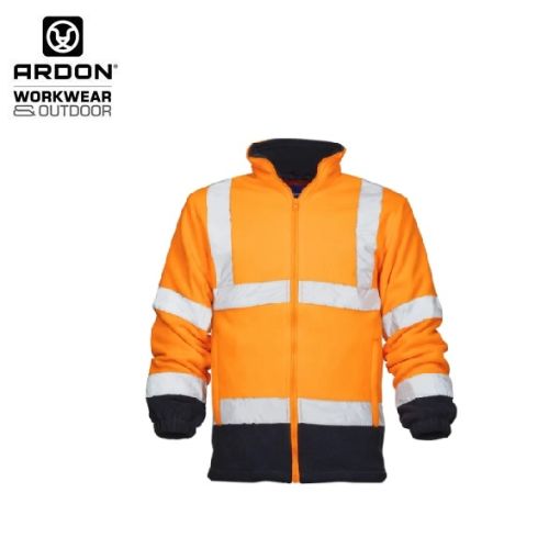 Slika Signalizirajuća flis vesta ARDON®REF402 Hi-viz narančasta 